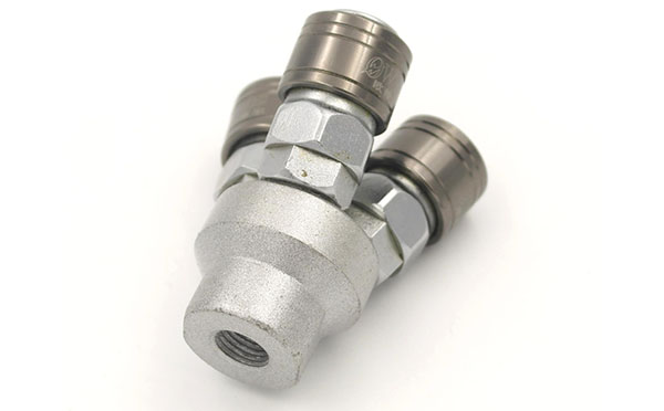 三通自鎖快速接頭